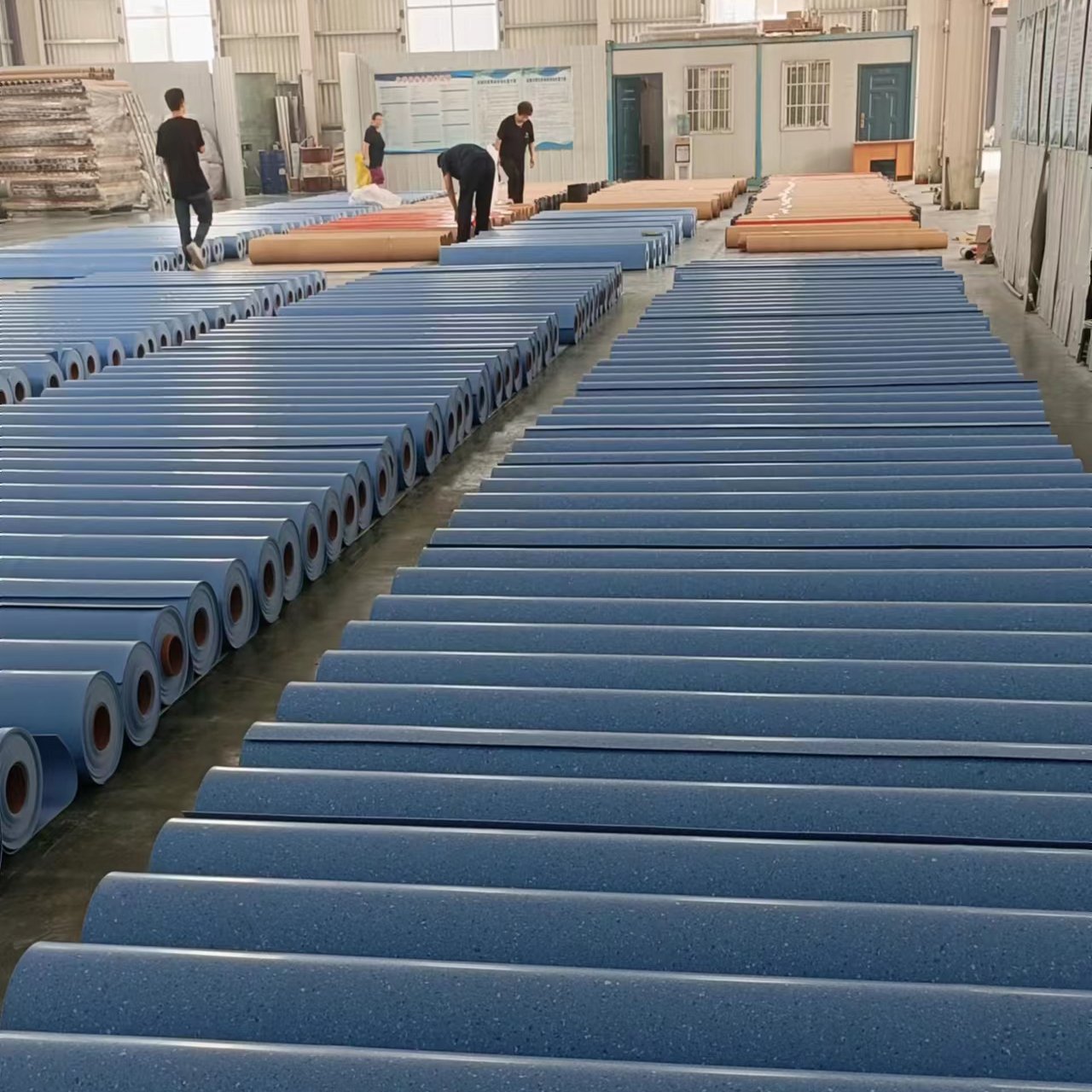 PVC Homogeneous Sheet Floor - Majestic bull PVC flooring