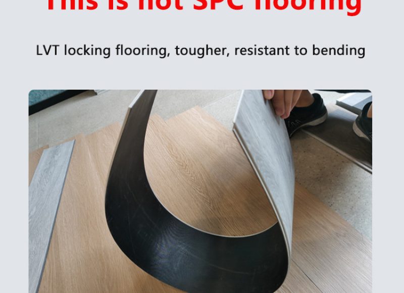 LVT locking flooring